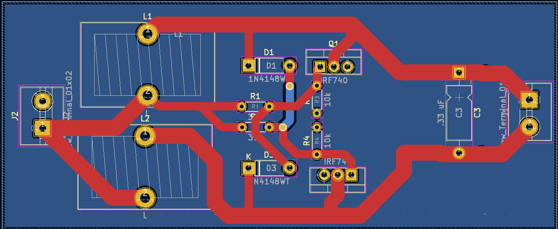 Induction heater PCB